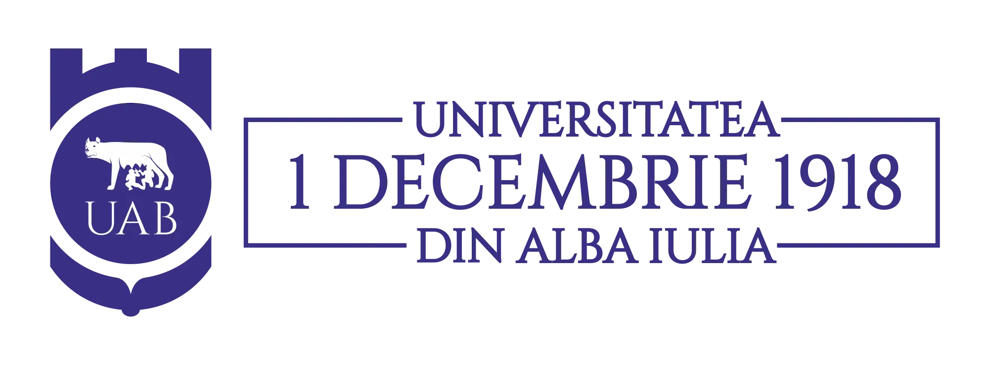 Logo Universitatea „1 Decembrie 1918” Alba Iulia